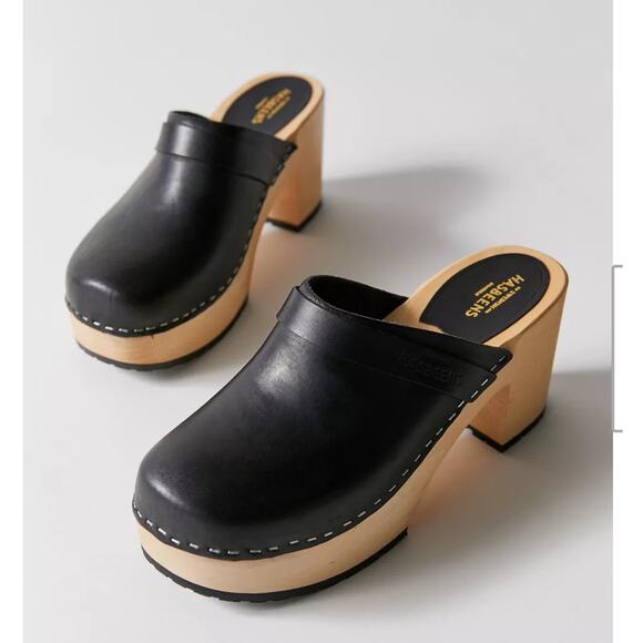 Women’s Swedish Hasbeens Louise Clog EU41/US9.5 NEW MSRP $300 - Picture 2 of 16